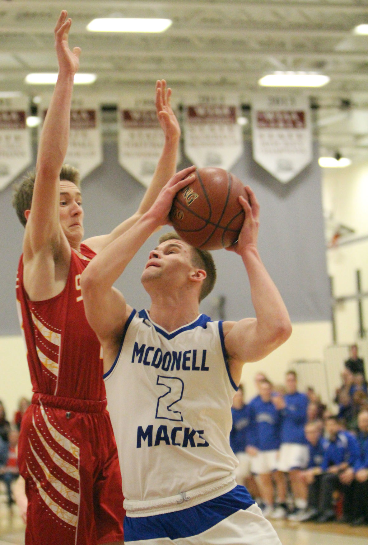 McDonell boys basketball vs South Shore at Spooner 3-10-18
